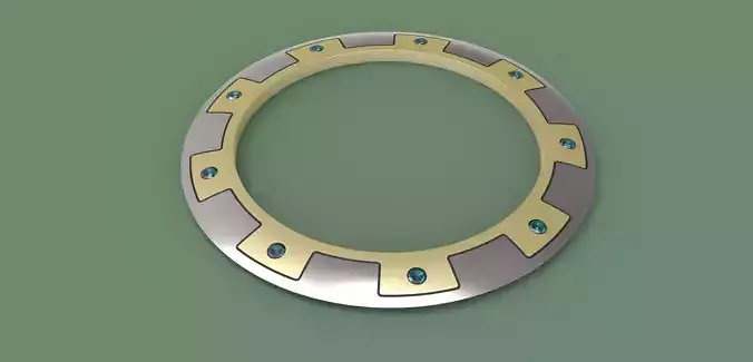 Chakram from movie Xena Warrior princess 3D model