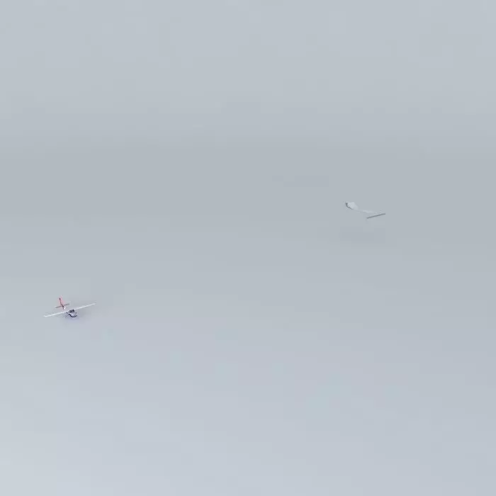 Civil Air Patrol Cessna 152 Free 3D model