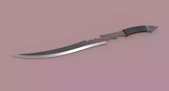 Sword knife 3D model
