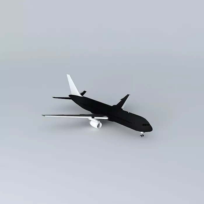 Template - Boeing 767-300ER Free 3D model