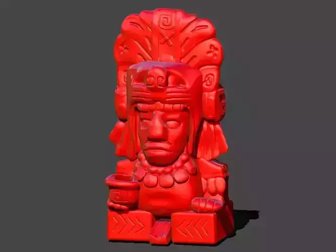 Aztec Pen Holder 3D print model