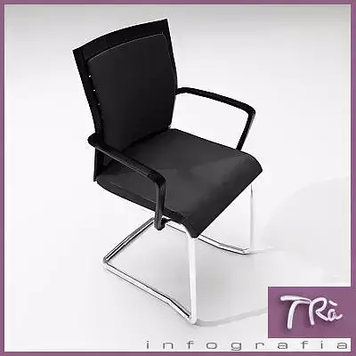 OFFICE ARMCHAIR PLEASE VISITOR