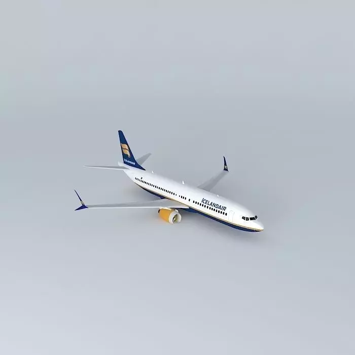 Icelandair Boeing 737 MAX 8 3D model