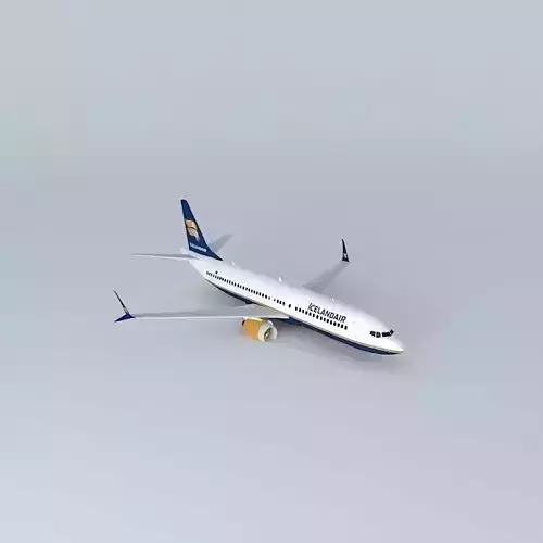 Icelandair Boeing 737 MAX 8 3D model