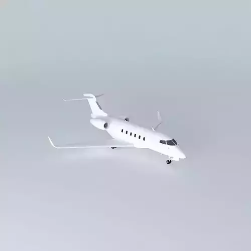 Template Bombardier BD 100 Challenger 300 FIXED SIZE