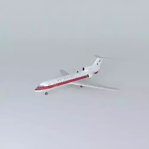 Ministry of Emergency Situation Yakovlev Yak 42D Free 3D model