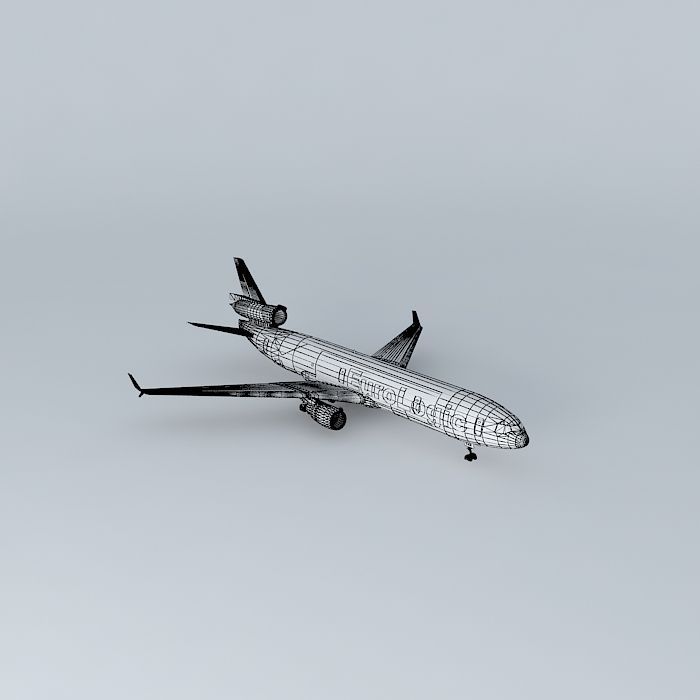 EuroLogic McDonnel Douglas MD 11F Free 3D model_3