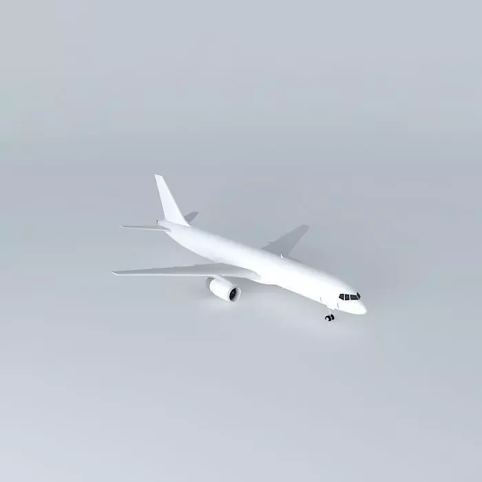 Template Boeing 757 200PF Free 3D model
