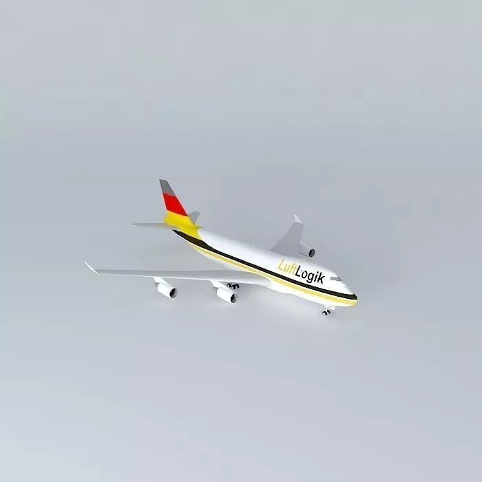 LuftLogik Boeing 747 400f Free 3D model
