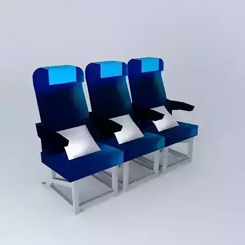 Economy Class Airplane Seats