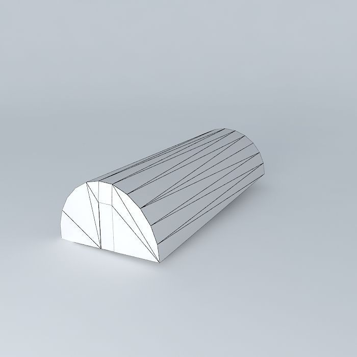 Nerlerit Inaat Airport Hangar 4 Free 3D model_4