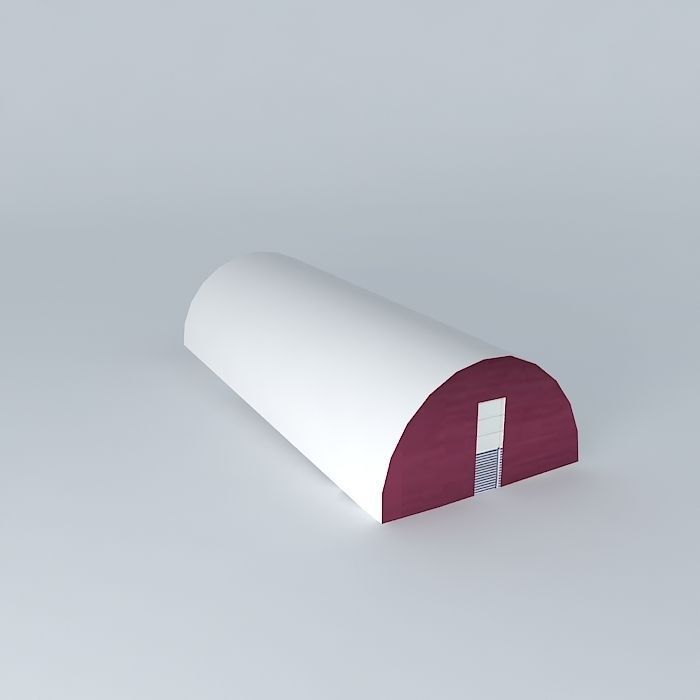 Nerlerit Inaat Airport Hangar 4 Free 3D model_2