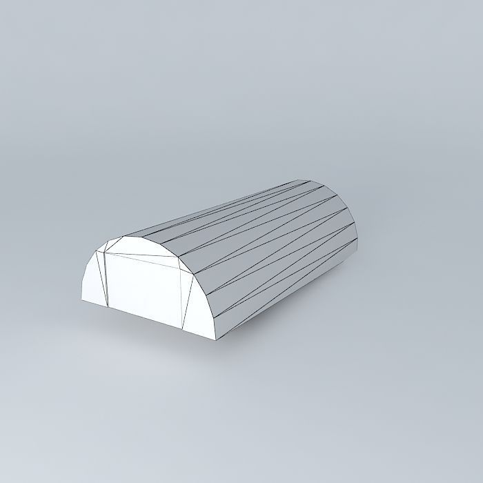 Nerlerit Inaat Airport Hangar 4 Free 3D model_3