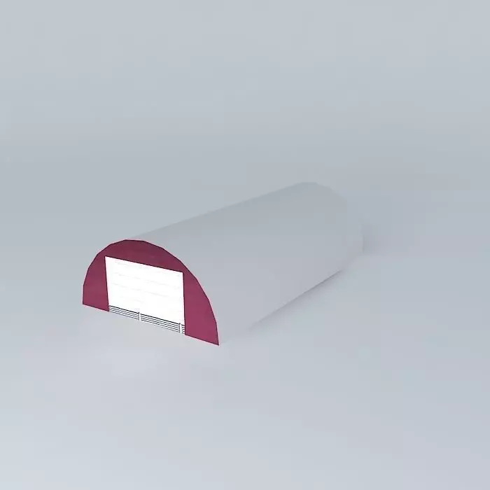 Nerlerit Inaat Airport Hangar 4 Free 3D model_0