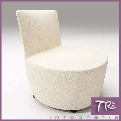 BEDROOM CHAIR BAOBAB 3D model
