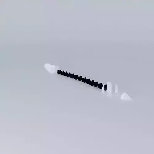 Embraer Erj 145 interior Free 3D model