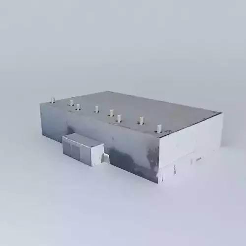 Hangar at Los Angeles International Free 3D model