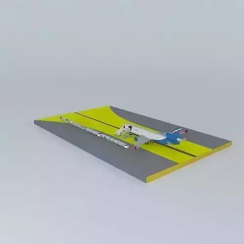 Aeroflot MD11 Free 3D model