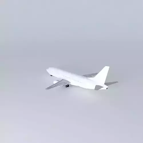 Template  Boeing 737 400 737 Classic Free 3D model