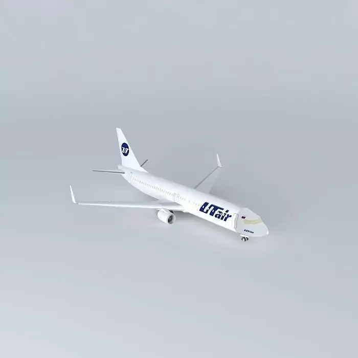 UTair Boeing 737 800 Free 3D model