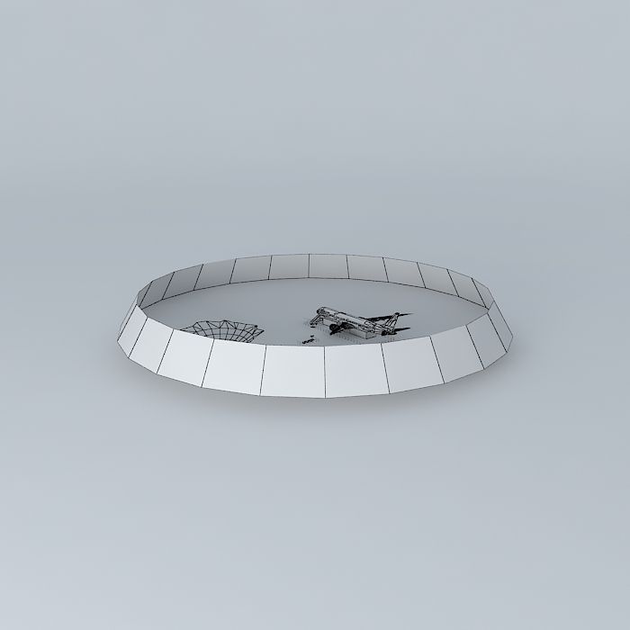 RAW main hub (1st floor phia) (6MB) Free 3D model_4