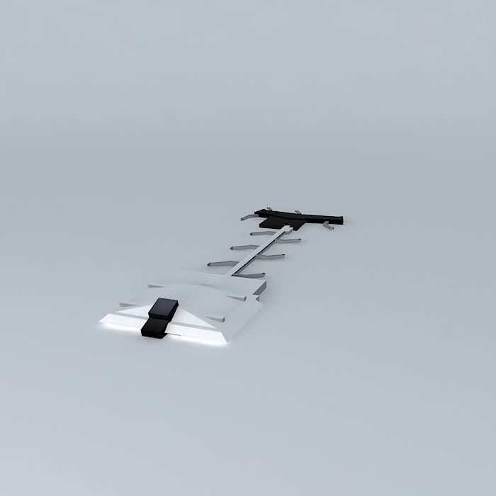 Keflavik International Airport Terminal Free 3D model_1