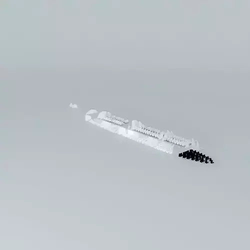 Boeing 747 1000 Interior Free 3D model