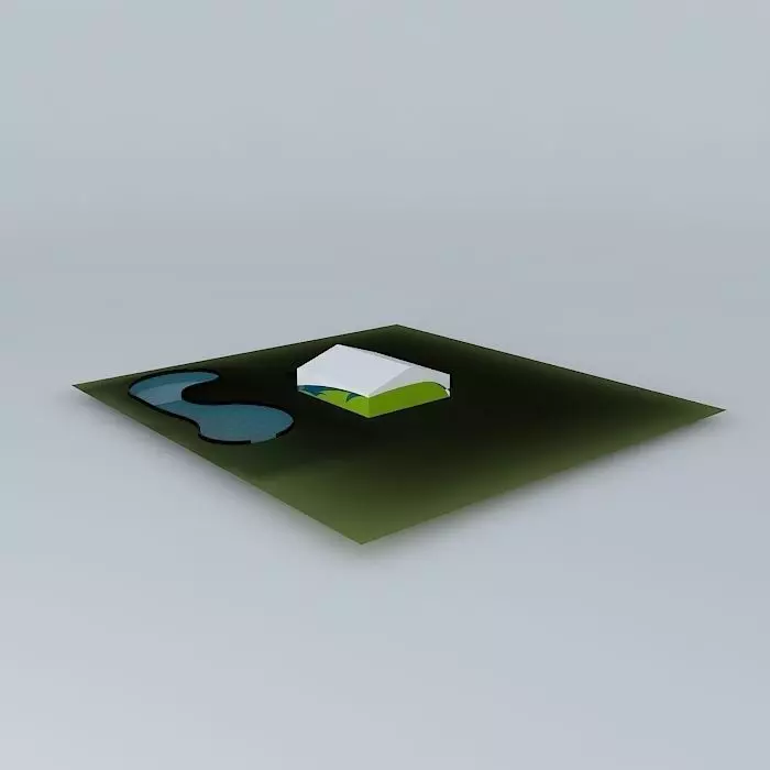 100 1000 PARTY HOUSE Free 3D model