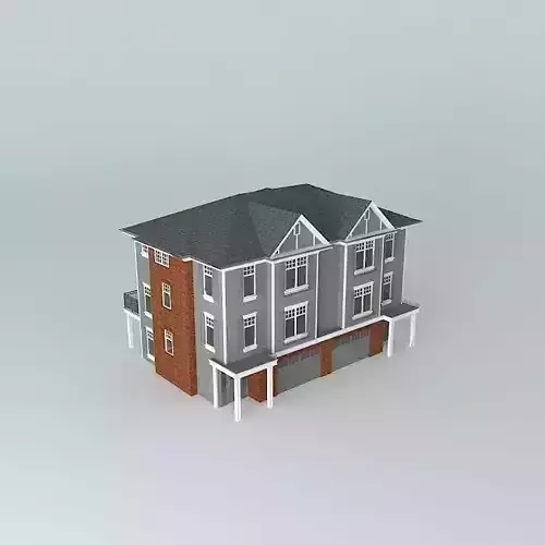 Hiddenbrooke Townhomes Plan B Free 3D model