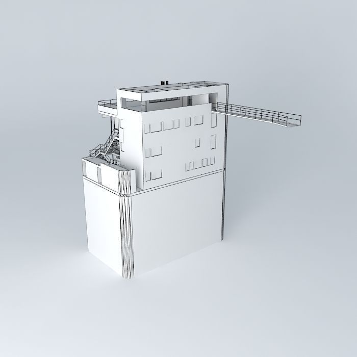 Douglas House Free 3D model_4
