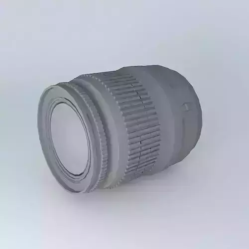 Nikon 18 55mm Lens Free 3D model