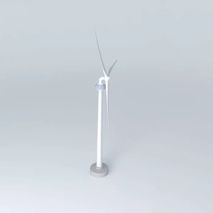 Grouse Mountain Wind Turbine Free 3D model_0