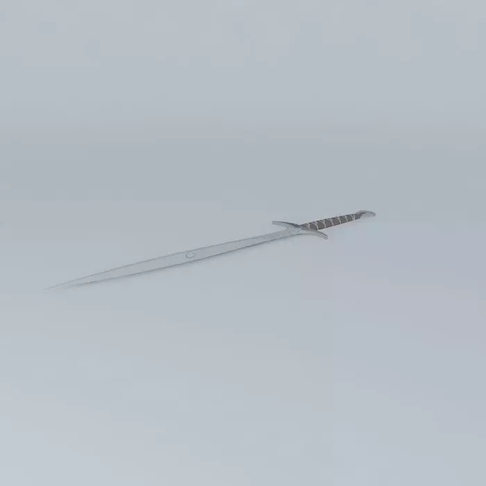 Frodo's Sword "Sting" Free 3D model_0