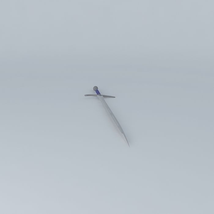 Gandalfs Sword Glamdring Free 3D model_2