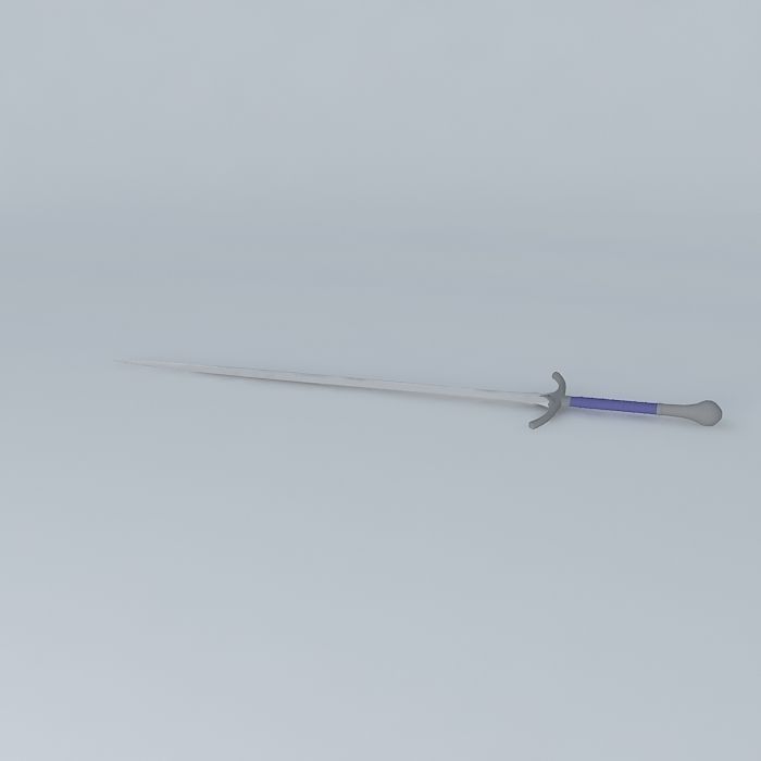 Gandalfs Sword Glamdring Free 3D model_1