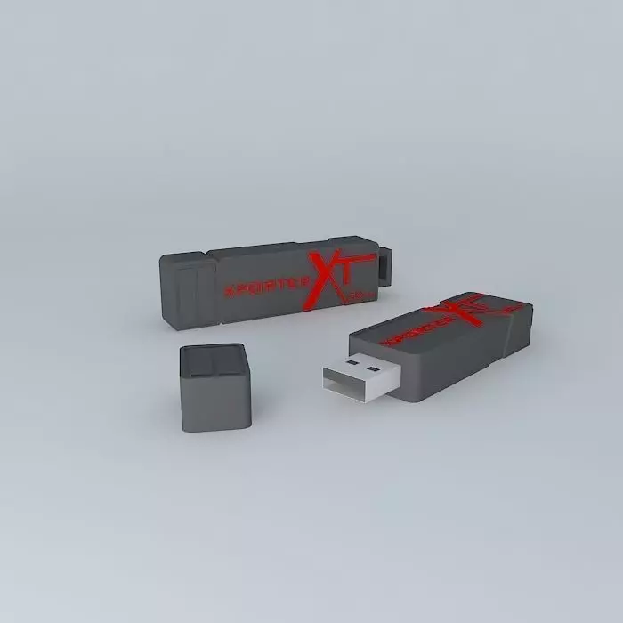 Patriot 32GB USB Drive Free 3D model
