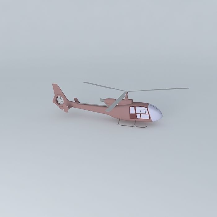 Aerospatiale 342 Gazelle Free 3D model_1
