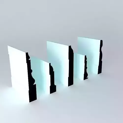 Base Moulding Free 3D model