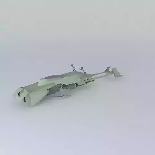 Star Wars  Speeder Bike 3D model