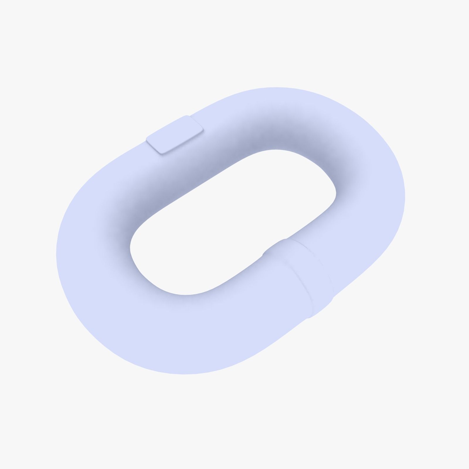 Chain link Low-poly 3D model_4