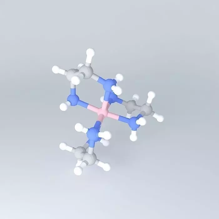 d tris 1 2 diaminoethane cobalt Free 3D model_0
