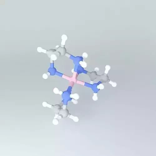 d tris 1 2 diaminoethane cobalt Free 3D model