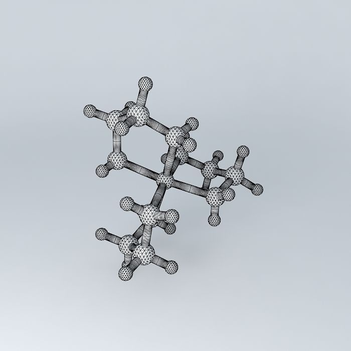 d tris 1 2 diaminoethane cobalt Free 3D model_3