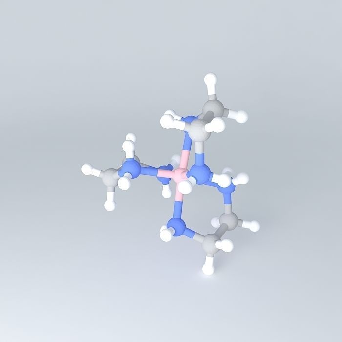 d tris 1 2 diaminoethane cobalt Free 3D model_1