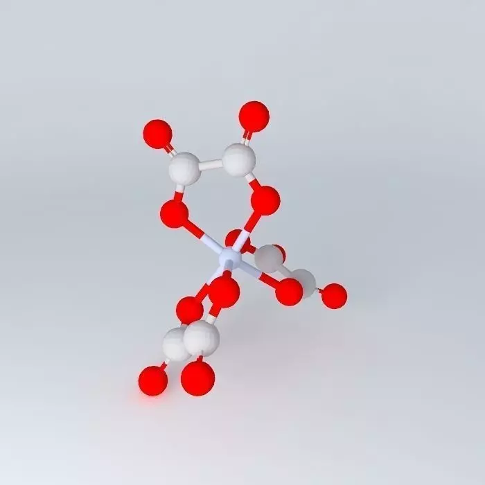 tris oxalato chromium Free 3D model_0