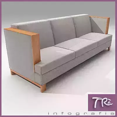 LIVING HIGH ARM SOFA