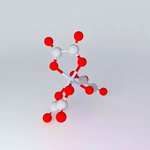 tris oxalato chromate salt