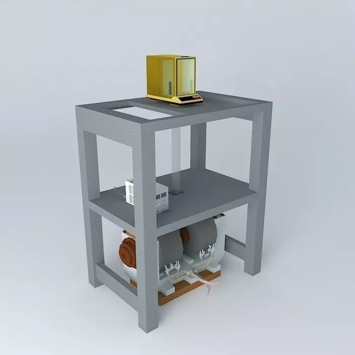 Gouy with power supply and scale Free 3D model