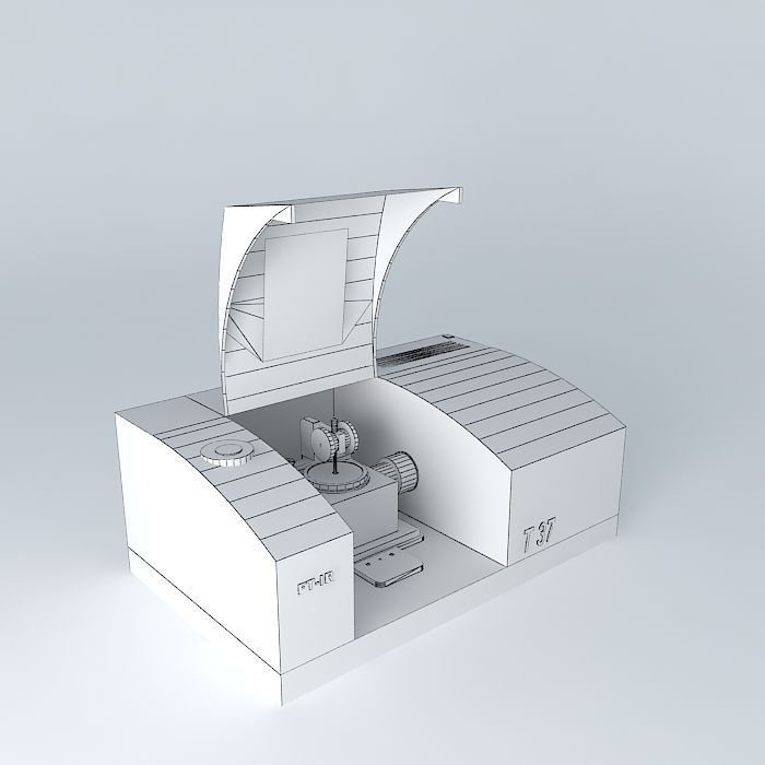 Infrared NearInfrared Spectrometer Free 3D model_3