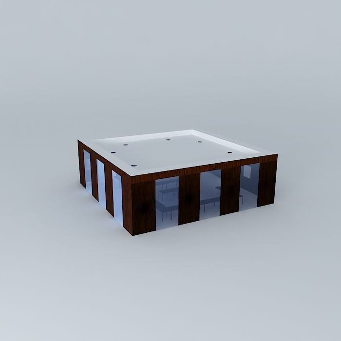 UWI Mona Council room Free 3D model_1